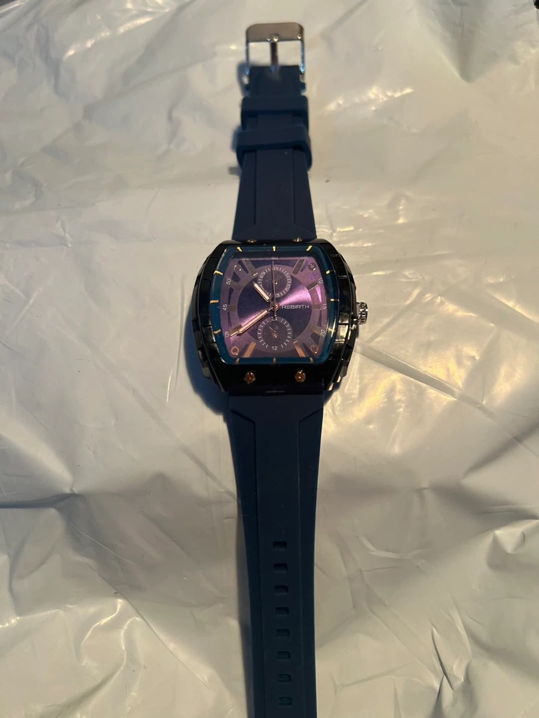 Men's Blue Watch by REBIRTH