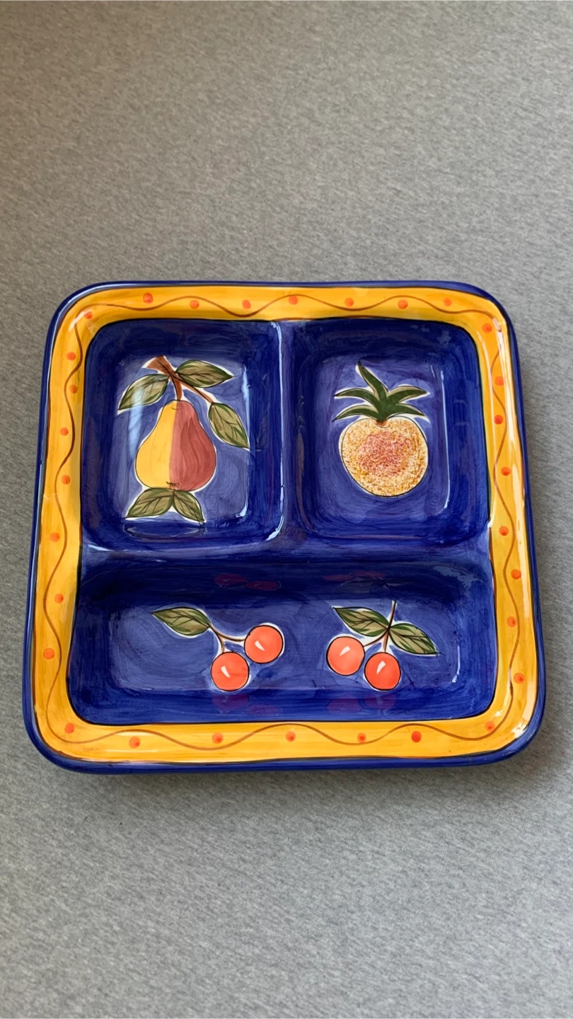 Fruitful Himark Divided Serving Dish