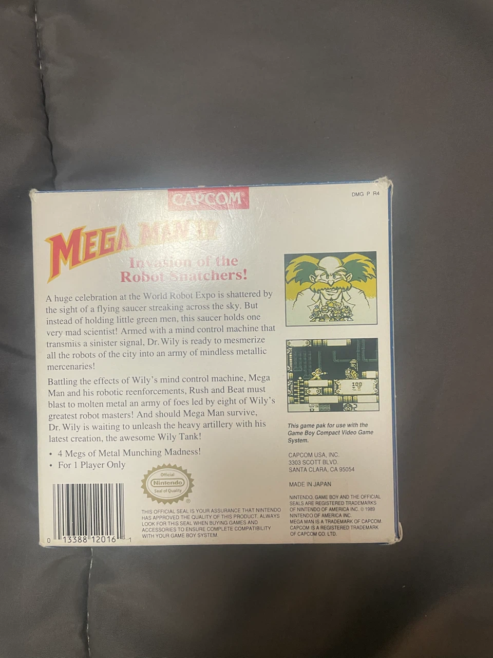 Mega Man 4 GameBoy CIB - photo 3