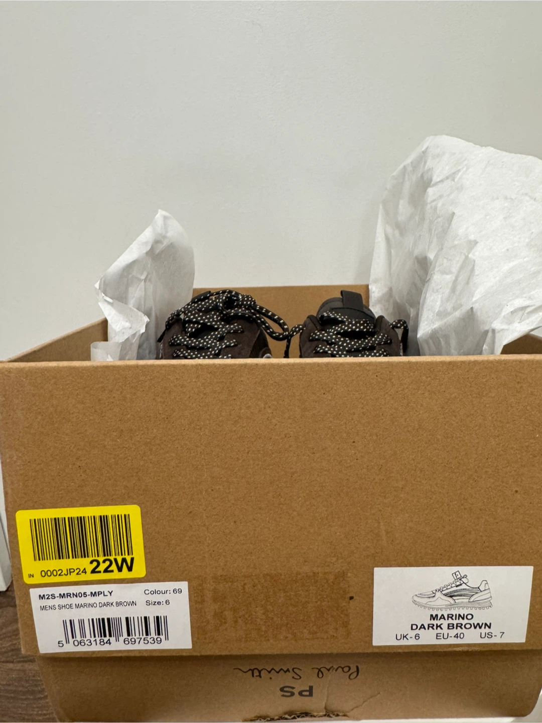 PS Paul Smith Marino Sneakers Dark Brown - photo 5