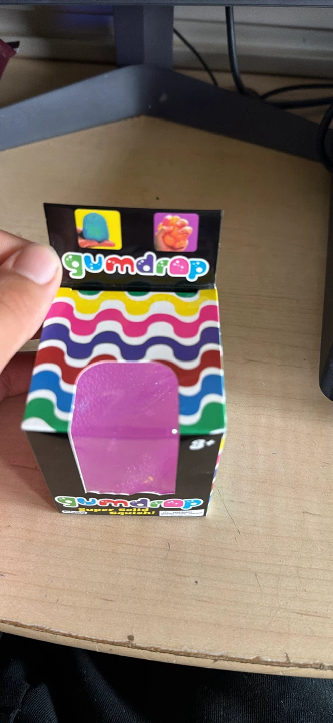 Schylling Gumdrop Super Solid Squish Fidget Toy - photo 3