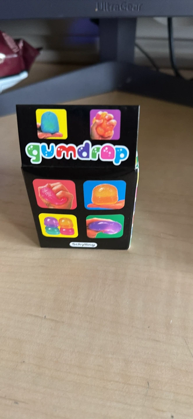 Schylling Gumdrop Super Solid Squish Fidget Toy - photo 4
