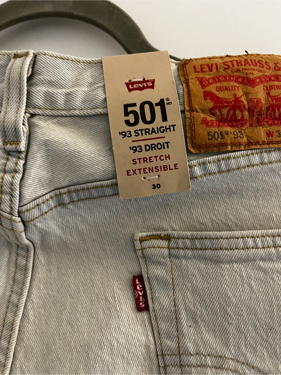 Levi's 501 '93 Straight Jeans - Size 30 - photo 3