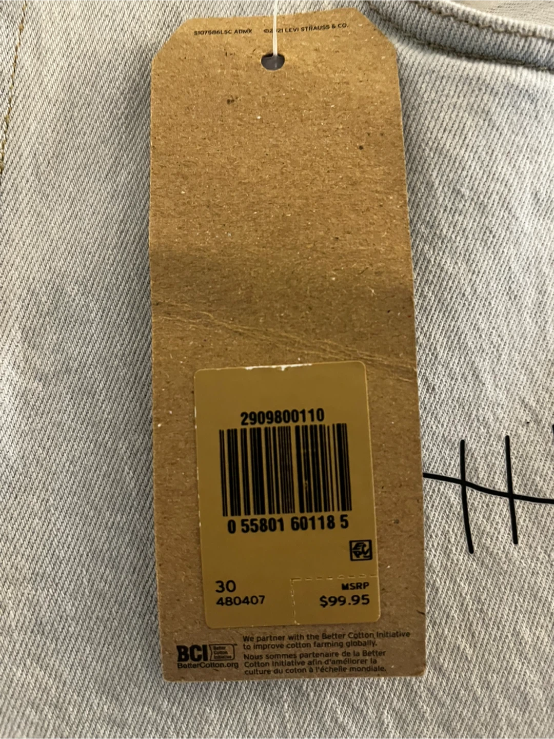 Levi's 501 '93 Straight Jeans - Size 30 - photo 5