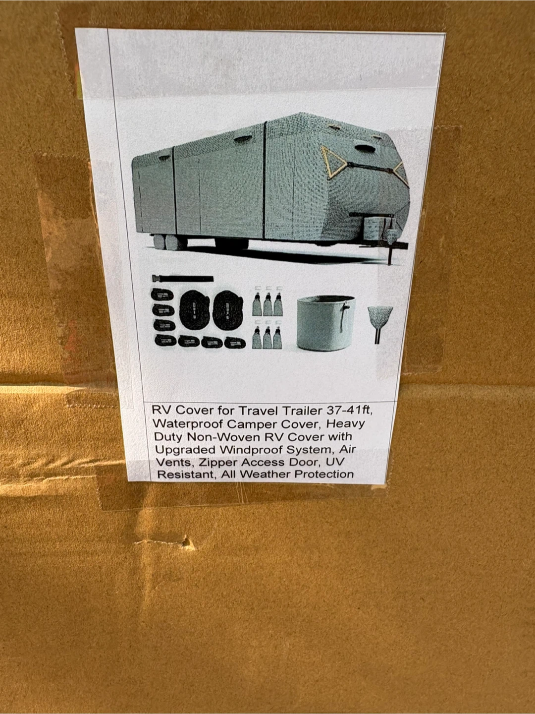 RV Cover for Travel Trailer 37-41ft