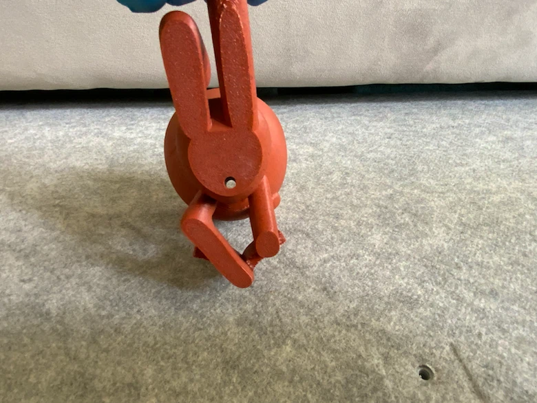 Orange 3D Printed plant pot - photo 3