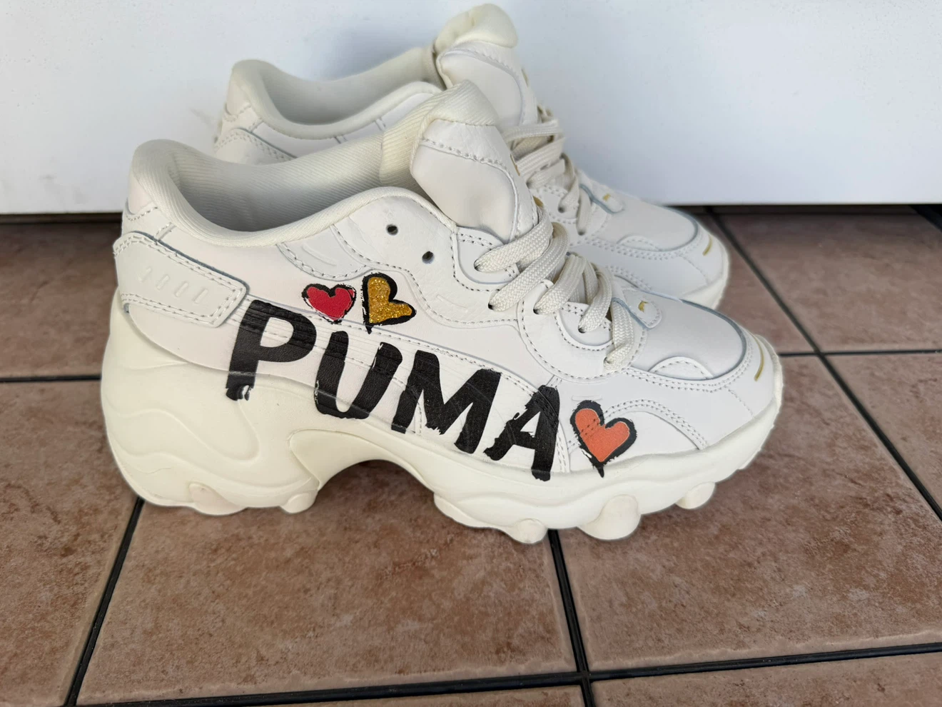 PUMA Pulsar Wedge "Valentines" Sneakers