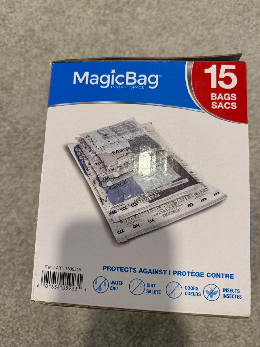 MagicBag Instant Space Compression Bags - 15 Pack - photo 2