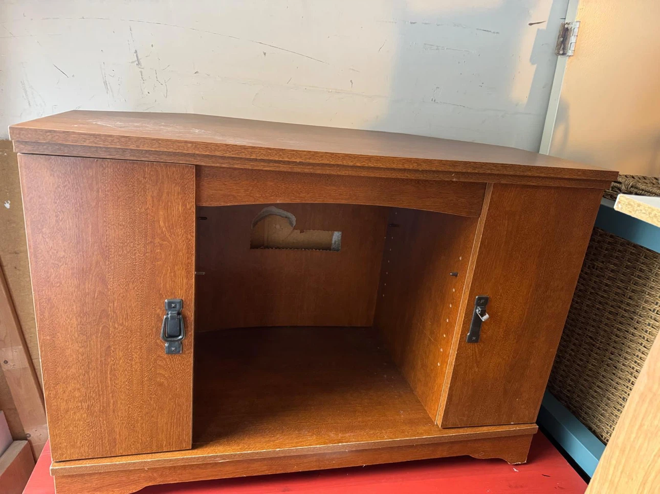 Corner TV Stand Entertainment Unit