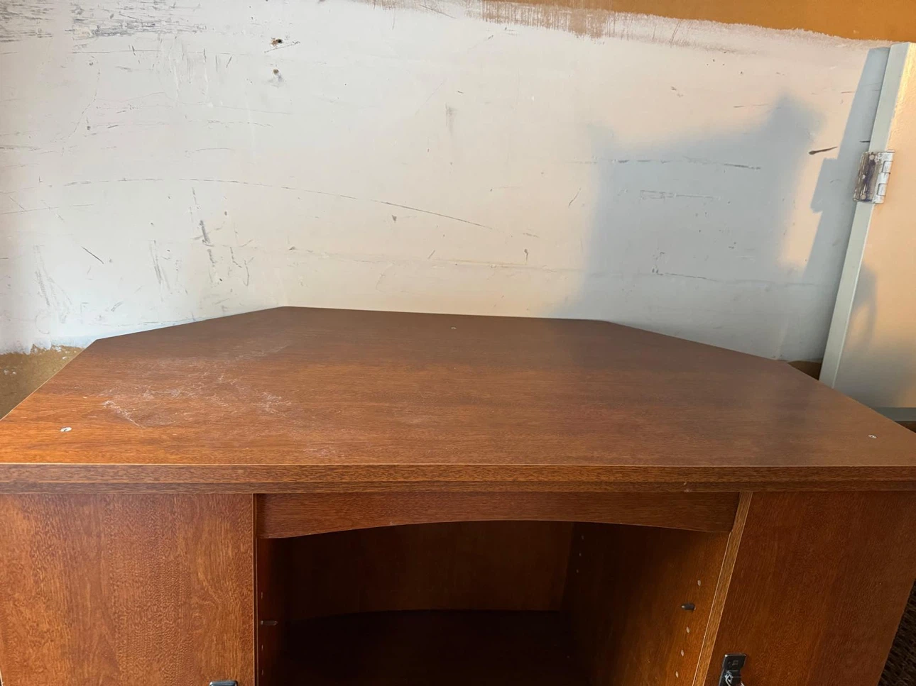 Corner TV Stand Entertainment Unit - photo 2