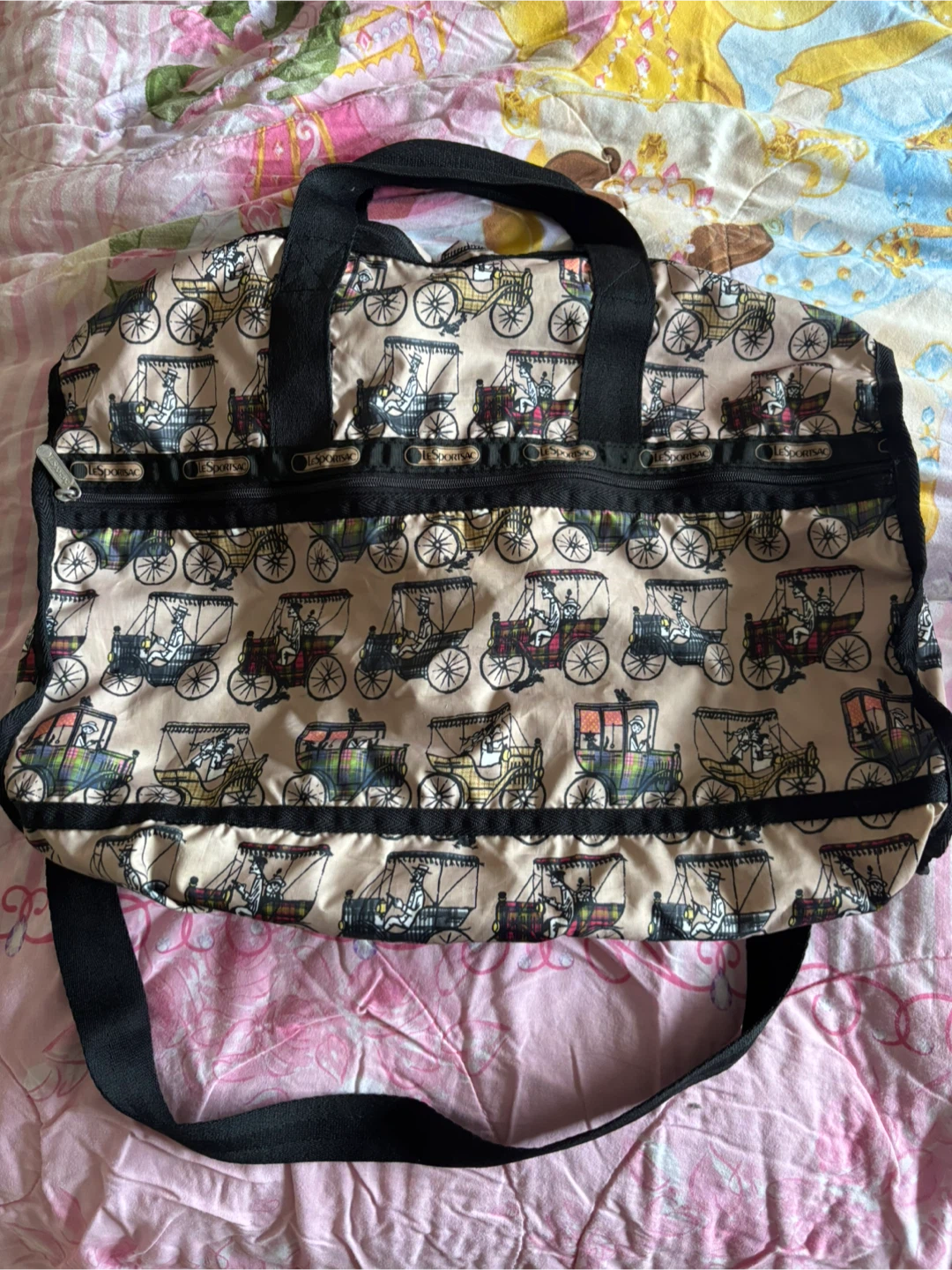 Vintage LeSportSac travel bag