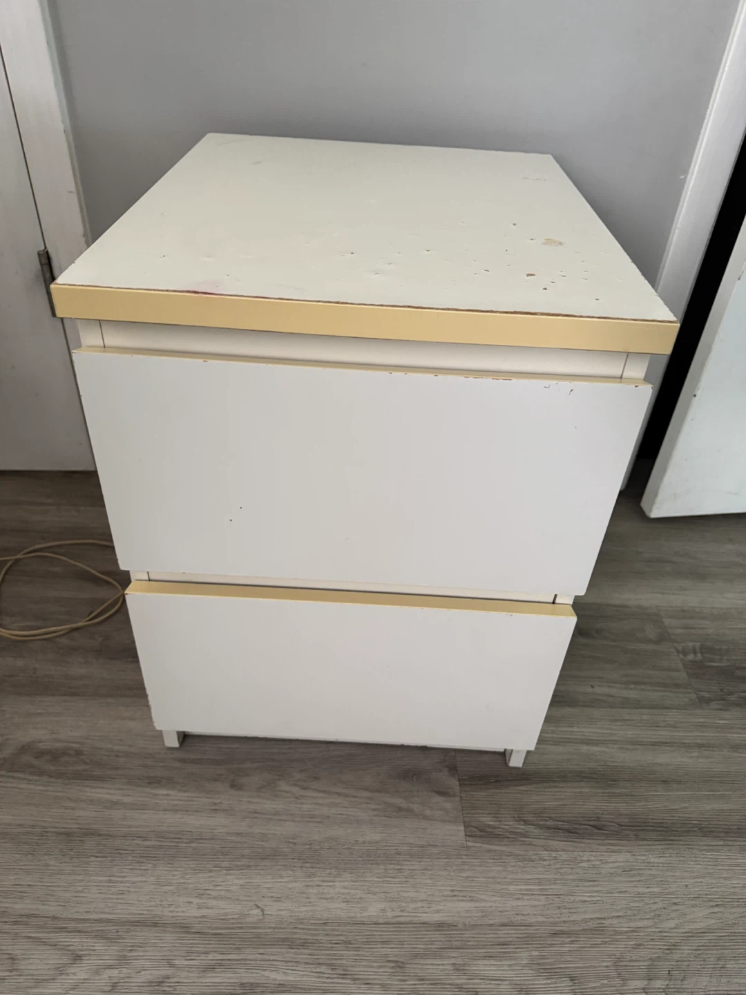 I have twi White 2-Drawer Filing Cabinet - photo 2