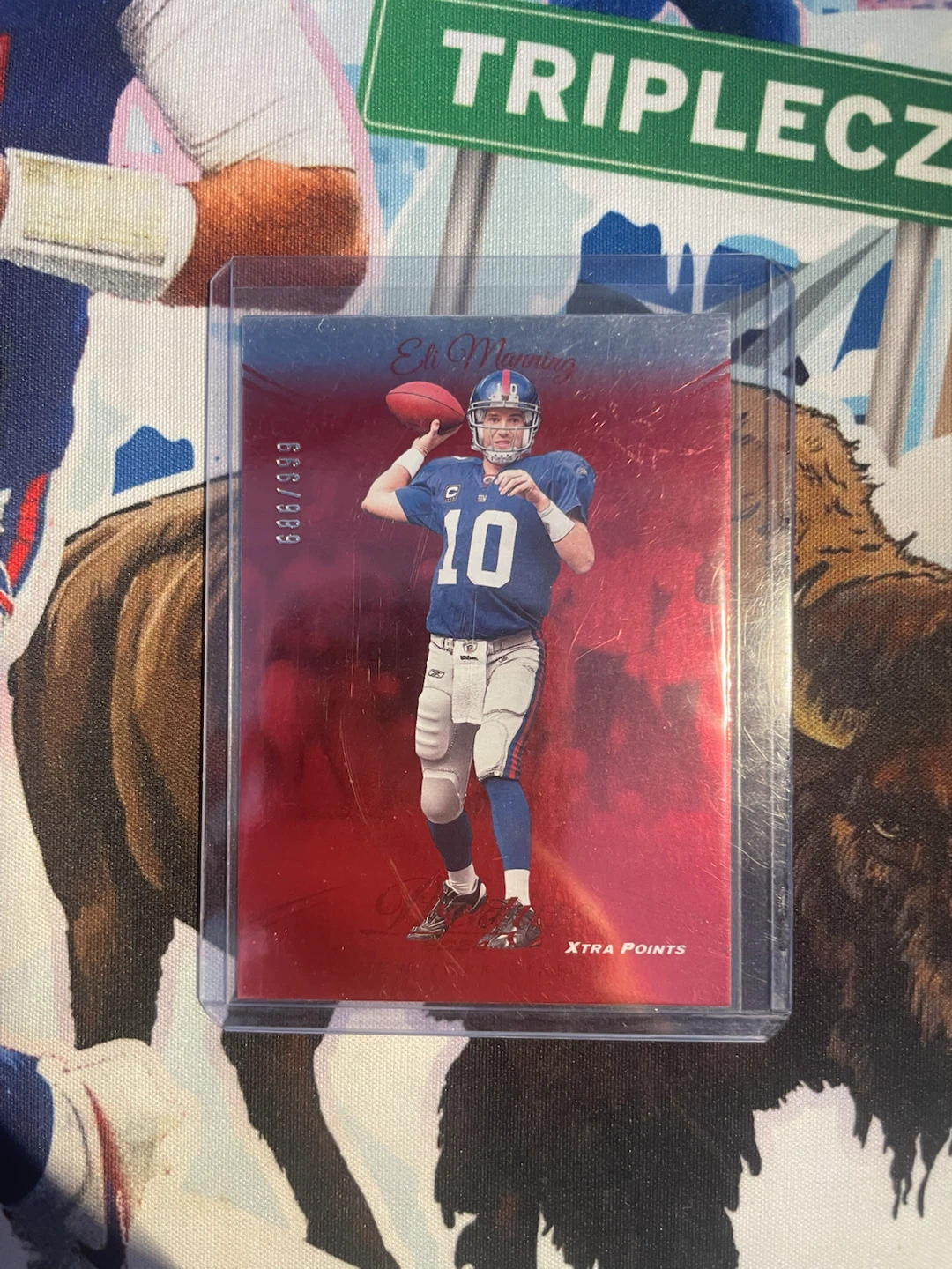 2024 Panini Prestige Eli Manning Football Card /999