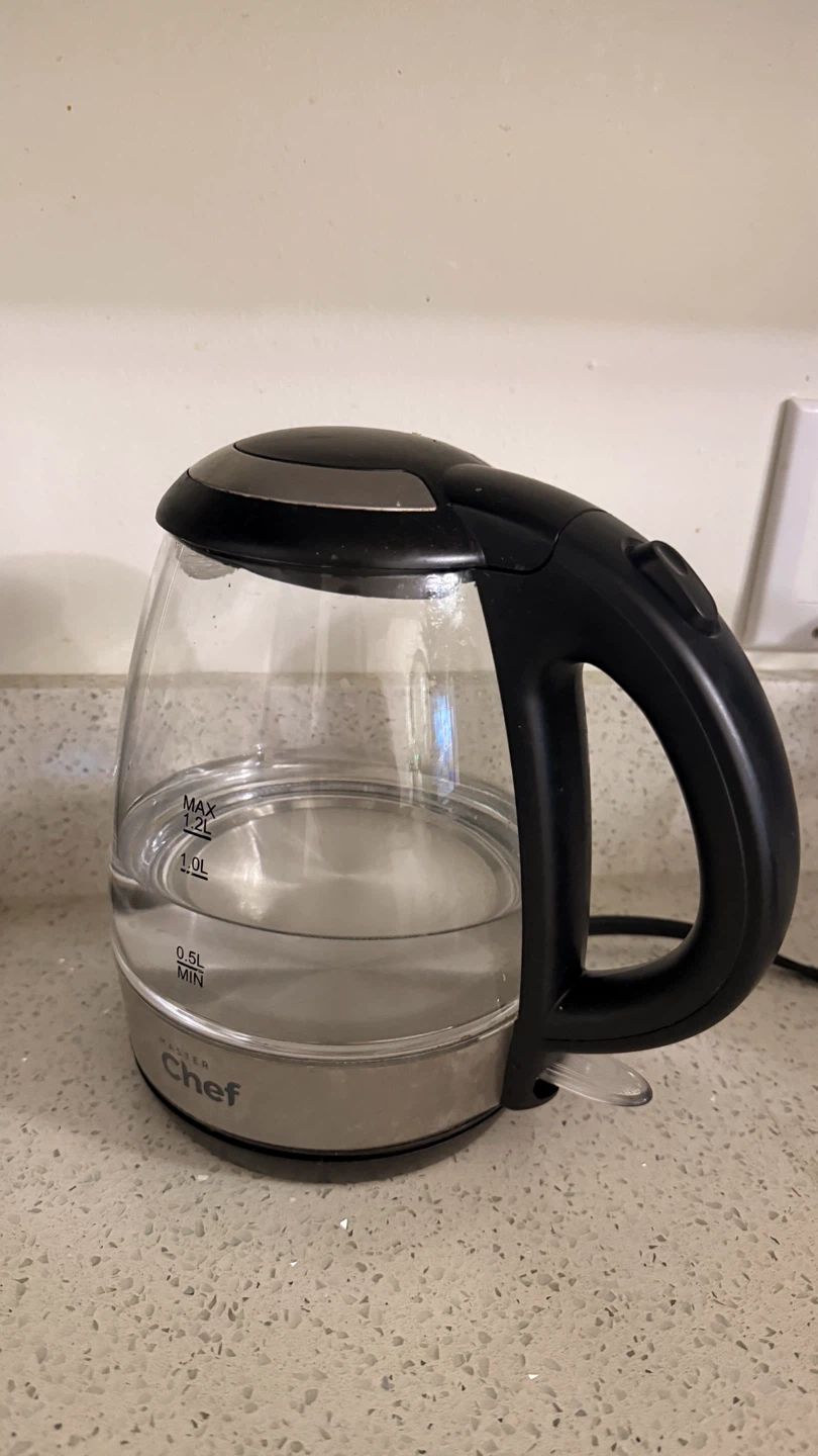 Glass Electric Kettle with blue light - photo 2