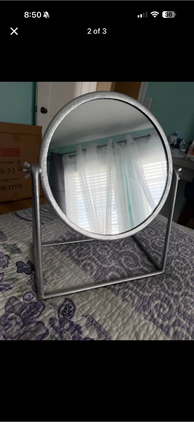 Table mirror (Silver)