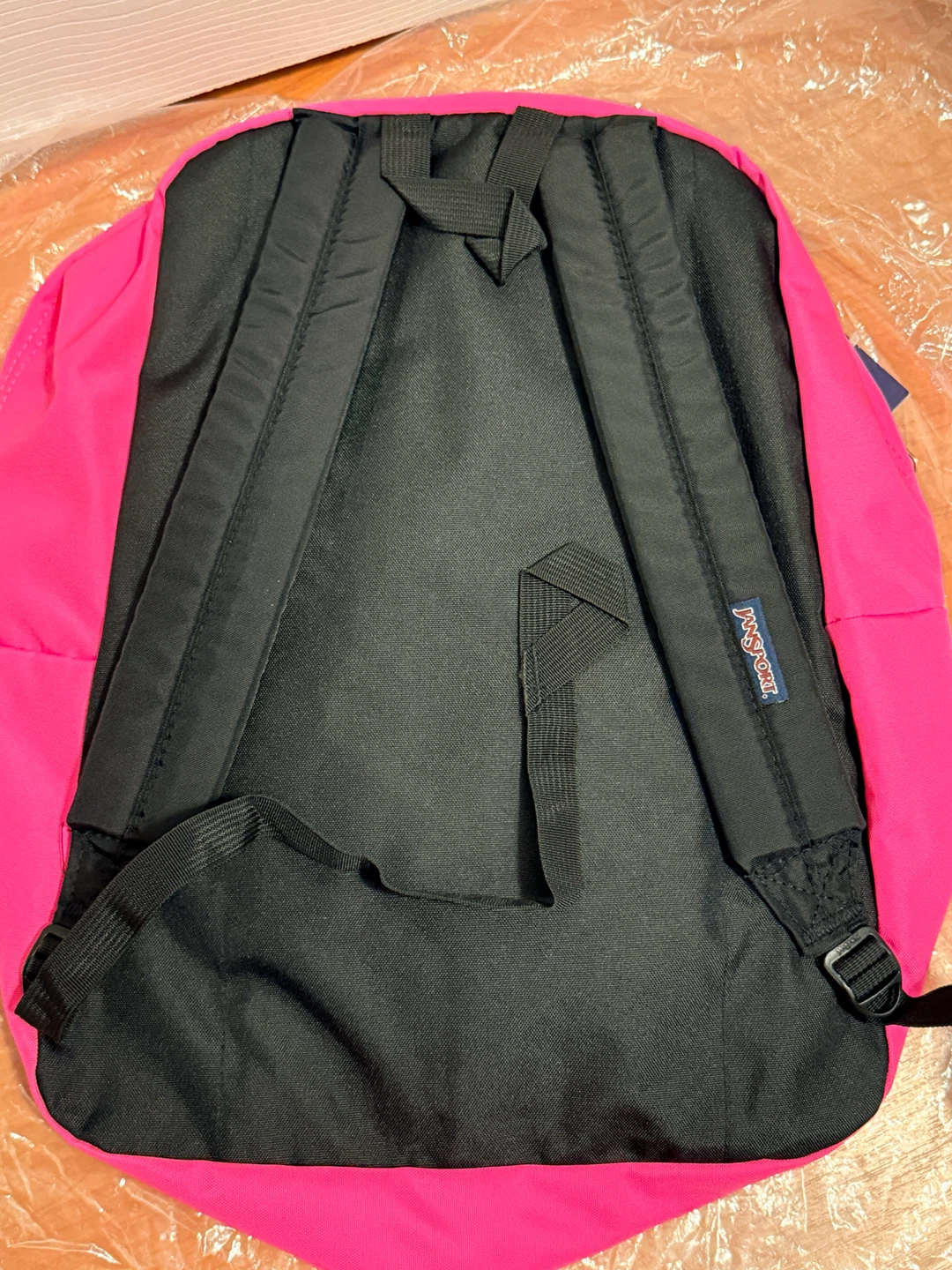 Jansport Superbreak Backpack - Fluorescent Pink - photo 3