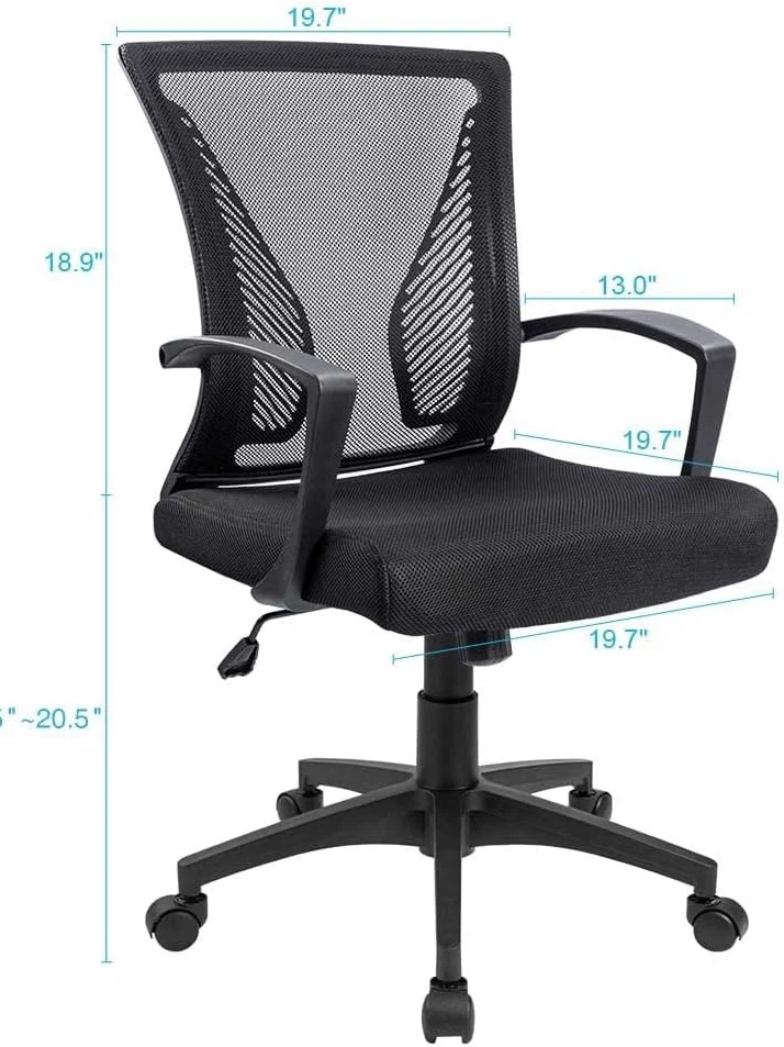 Black Mesh ergonomic Office Chair