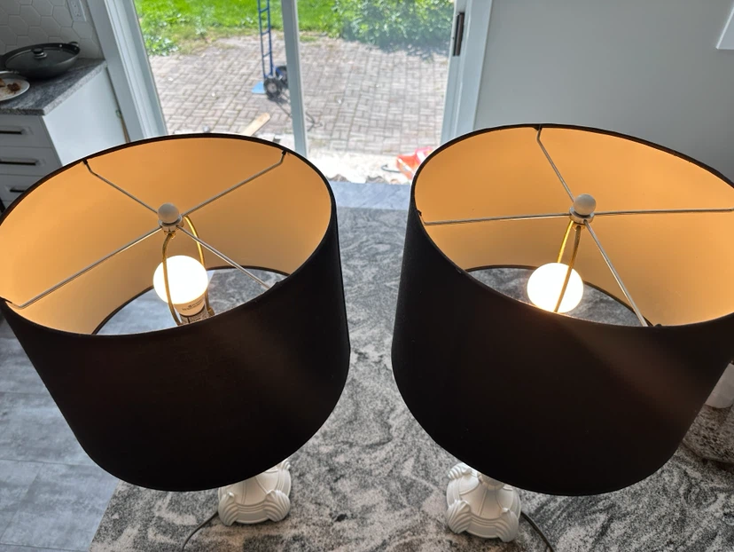 Pair of Vintage-Style Hollywood Regency Lamps (CAN DELIVER) - photo 4
