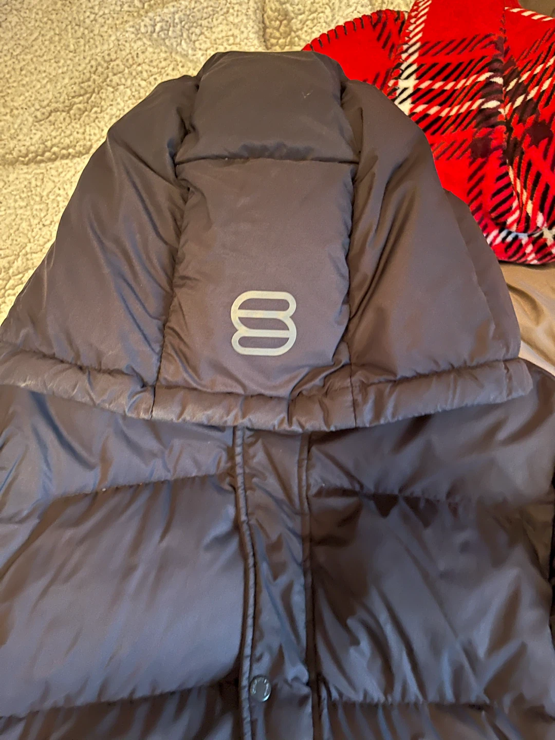 Aritzia The Super Puff Puffer shortie Jacket Black Medium - photo 2