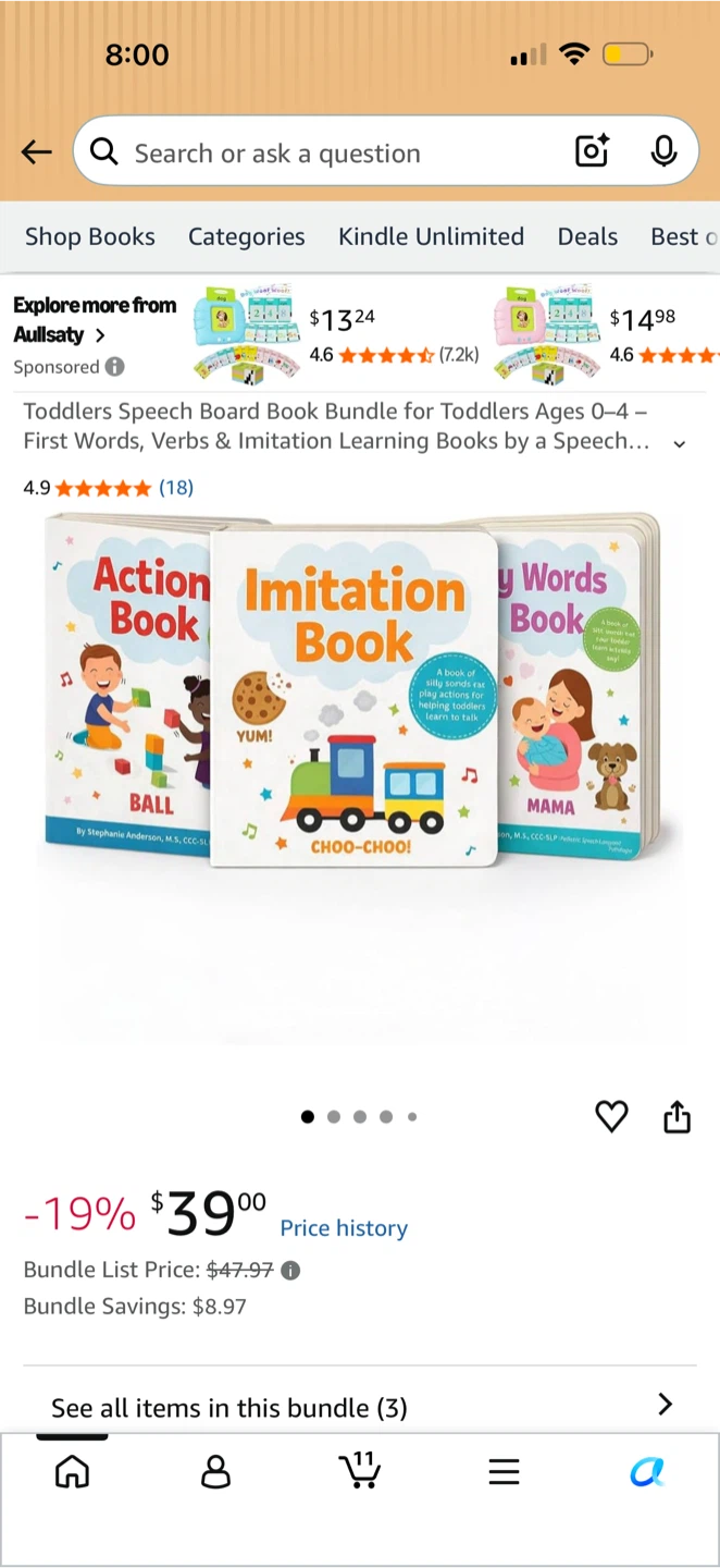 Toddlers Speech Board Book Bundle - photo 3