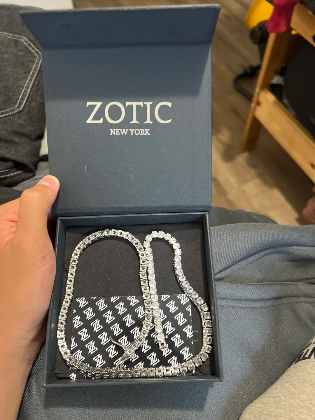 Zotic New York Tennis Necklace