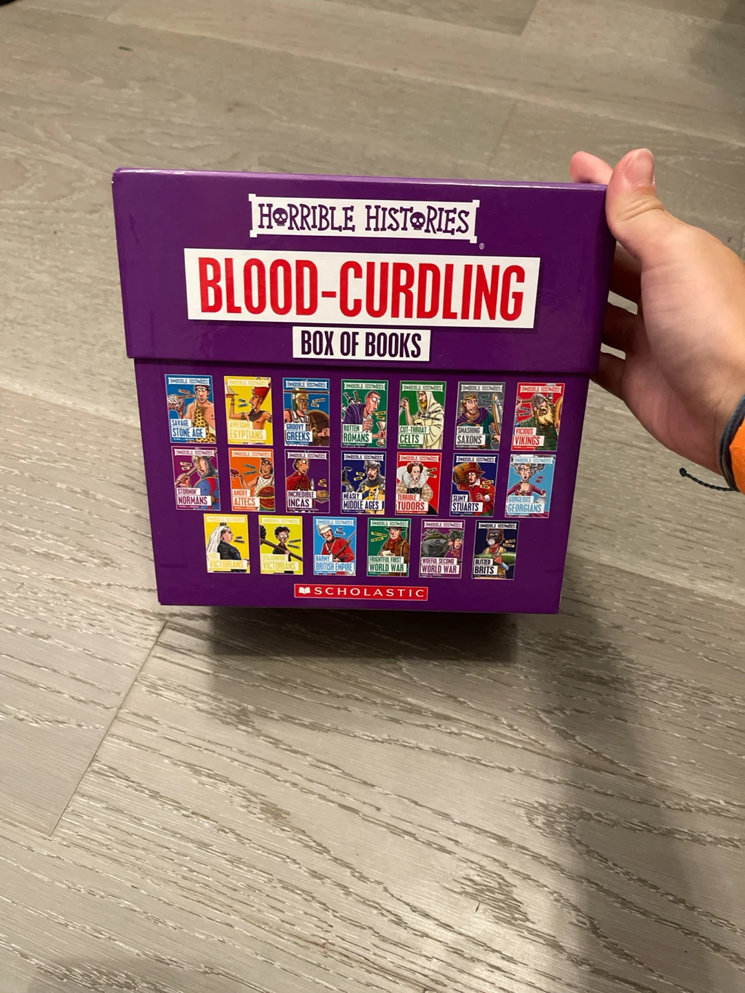 Horrible Histories Blood-Curdling Box of Books