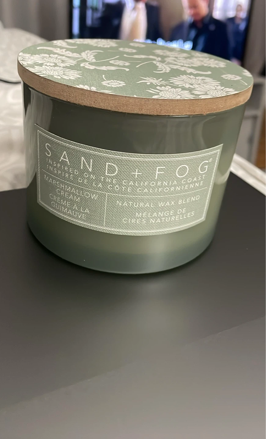 New Sand + Fog Marshmallow Cream Natural Wax Blend Candle