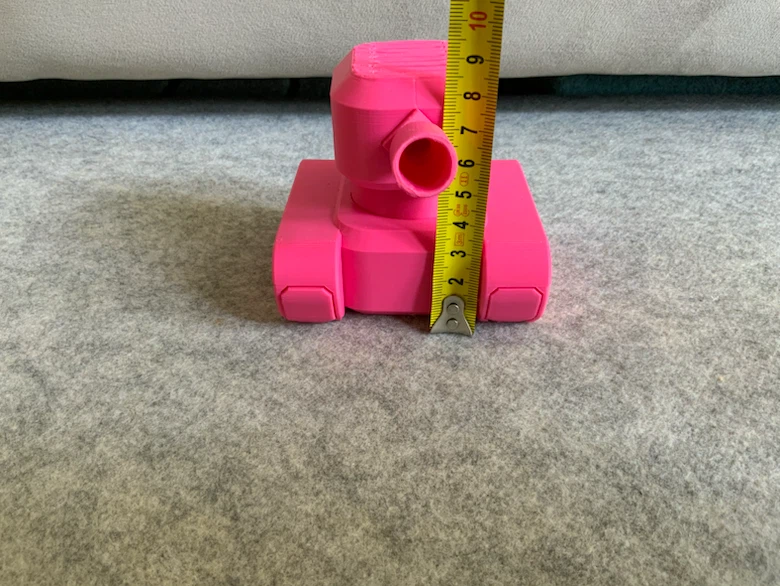 Pink toy tank - photo 4