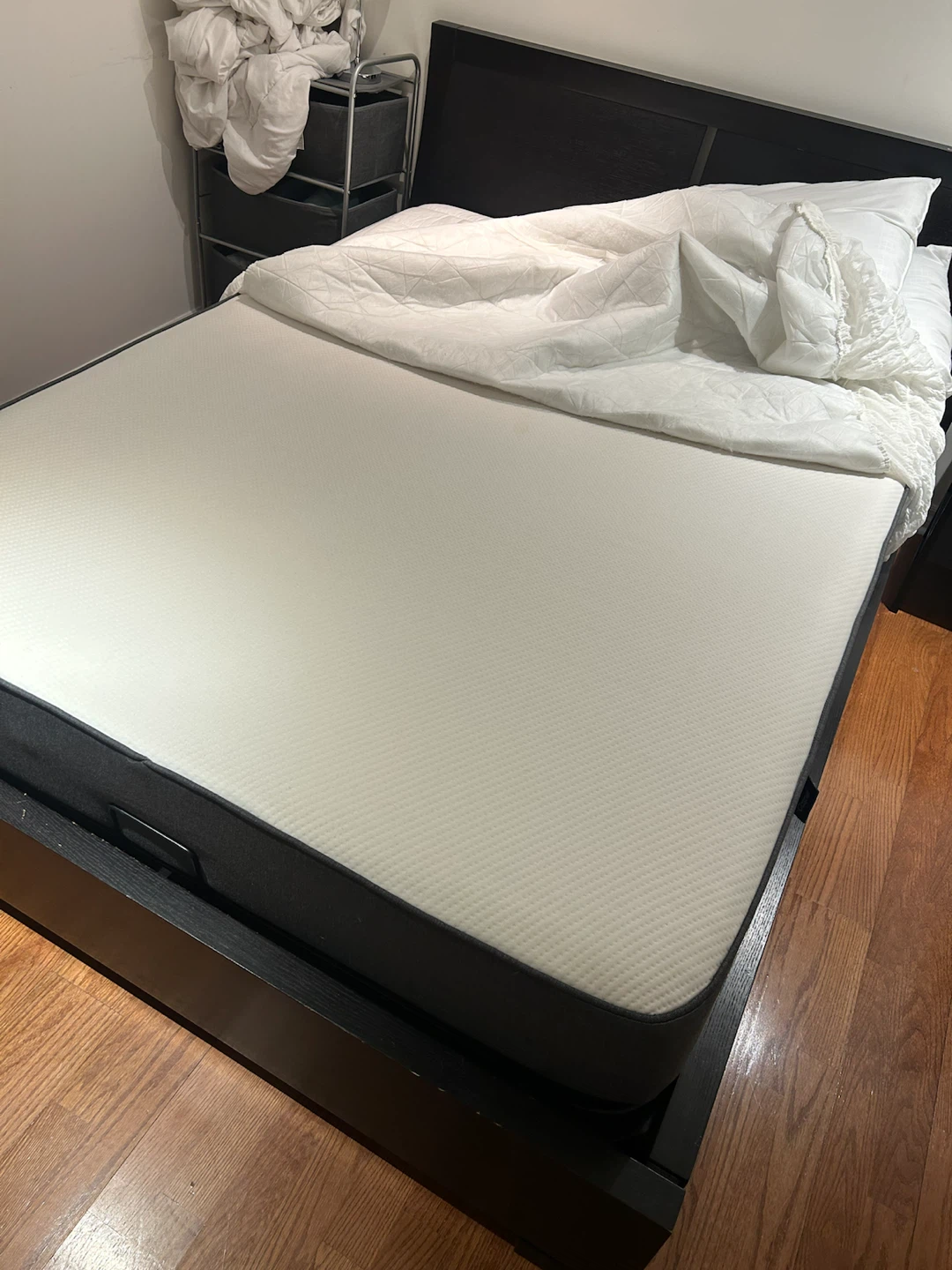 Casper Queen Mattress and Black Bedframe - photo 4
