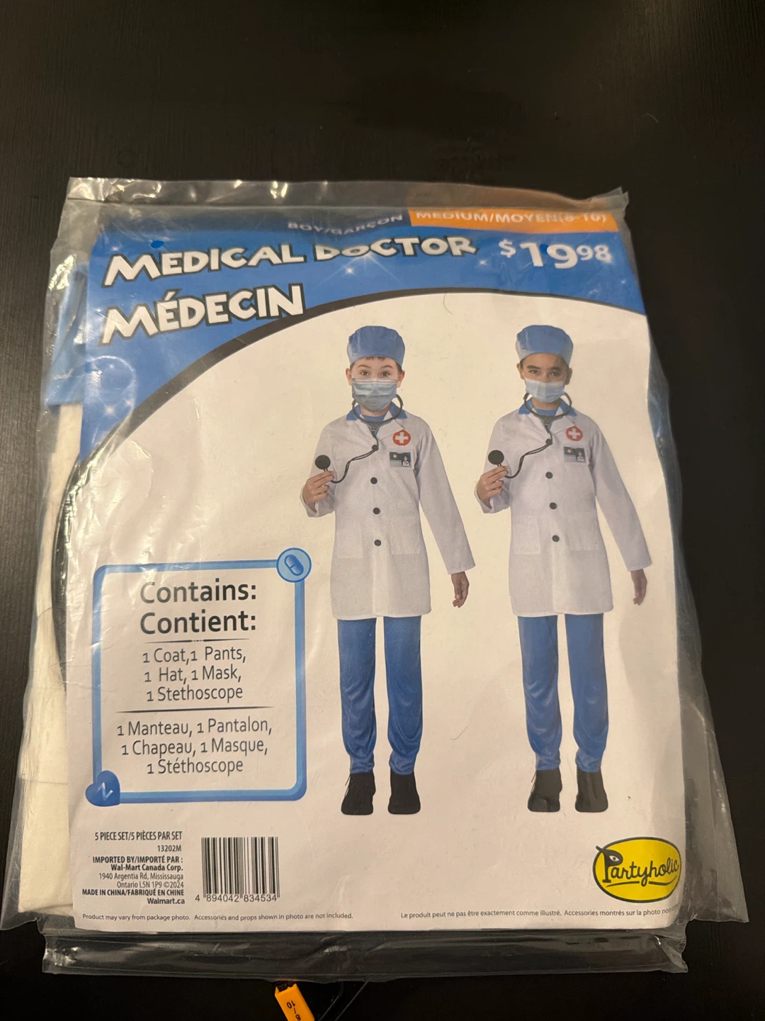Kids Medical Doctor Costume Set