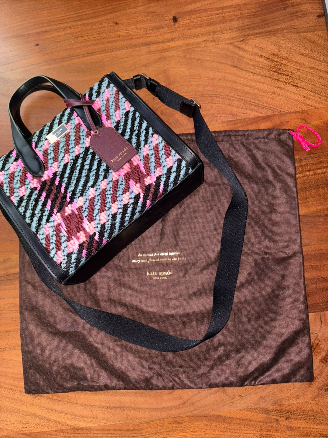 Like NEW! Kate Spade Tweed Tote Bag