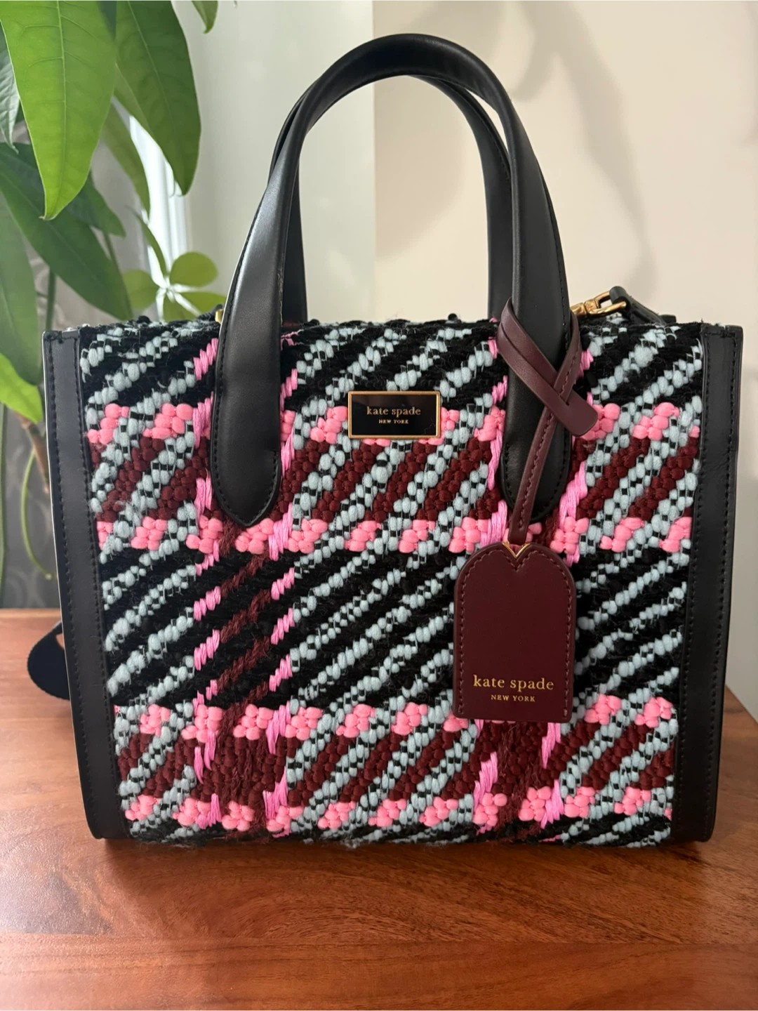 Like NEW! Kate Spade Tweed Tote Bag - photo 2