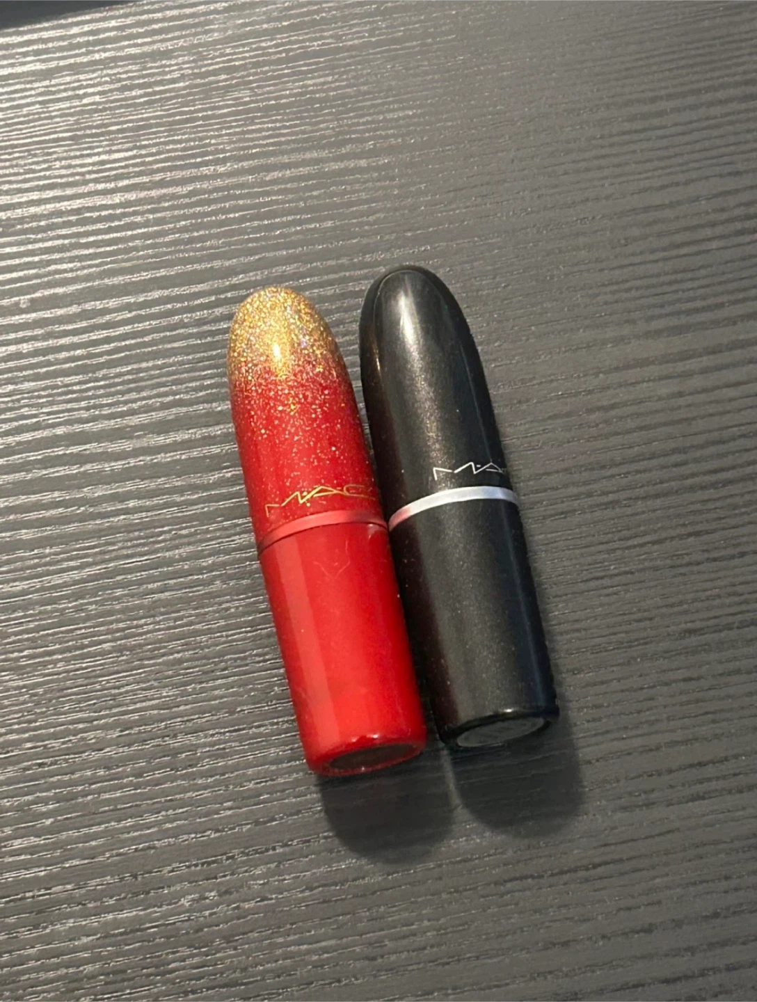 2 Mac lipsticks (used but sanitized) - both for $5