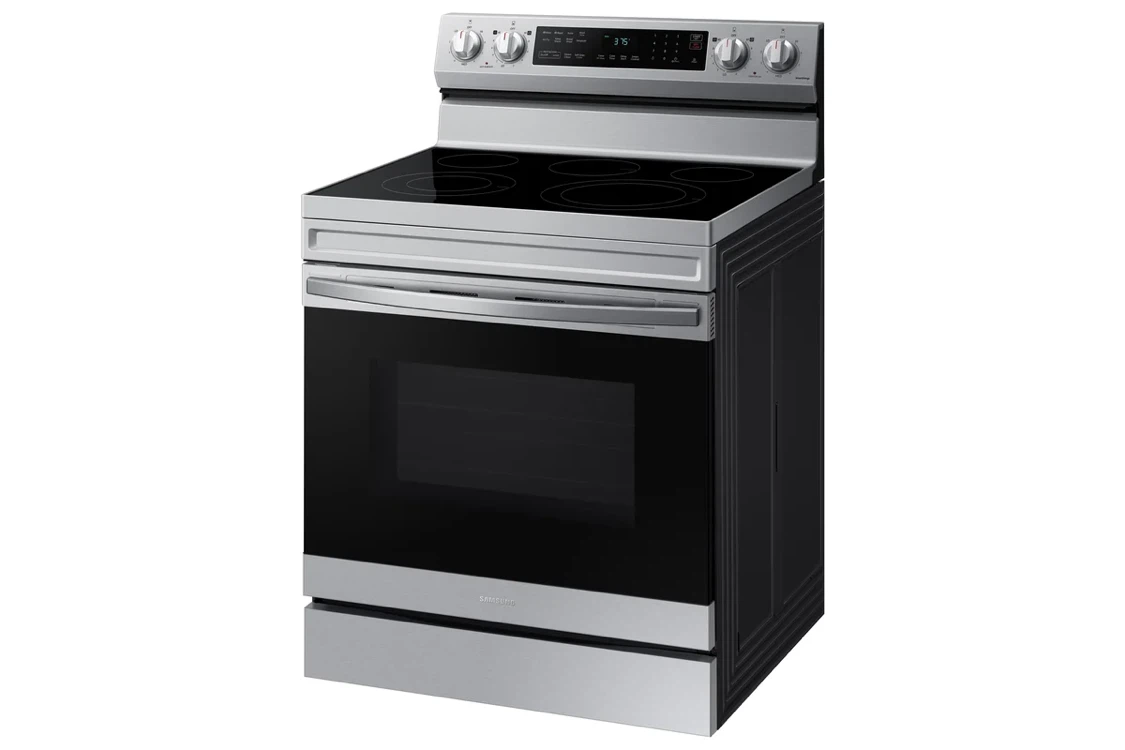 Samsung Stainless Steel Electric Range with Induction Cooktop - photo 2