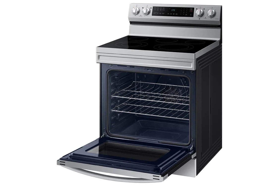 Samsung Stainless Steel Electric Range with Induction Cooktop - photo 3