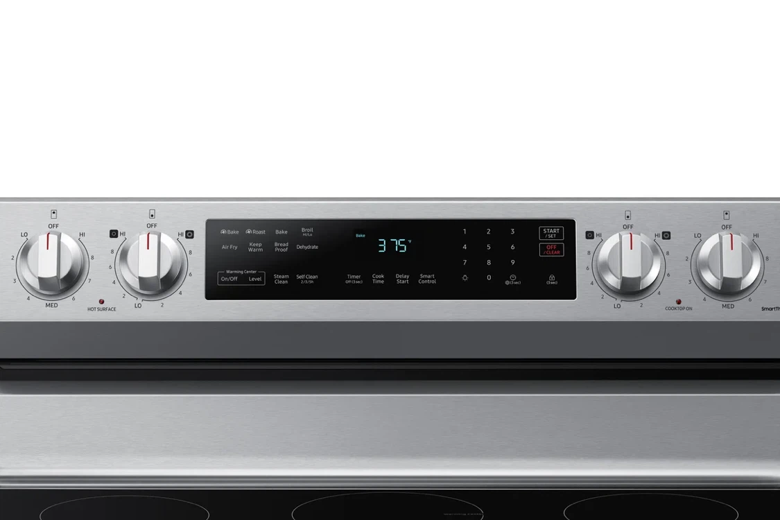 Samsung Stainless Steel Electric Range with Induction Cooktop - photo 4