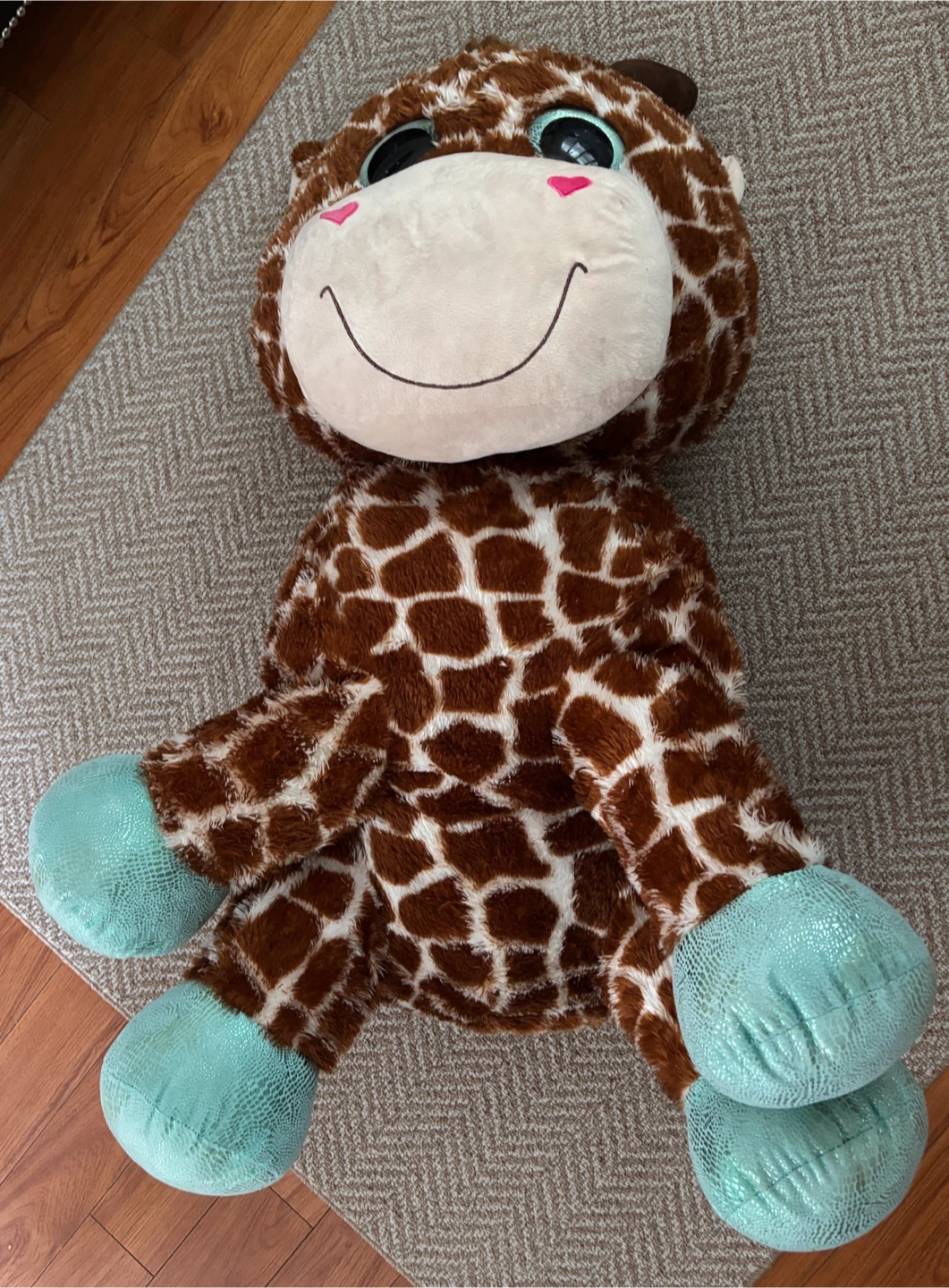 Large Beanie Boo Giraffe Plush (3 feet) - photo 2