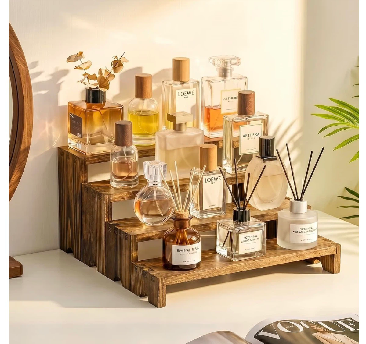 Set of 4 Wooden Tiered Display Risers - photo 4