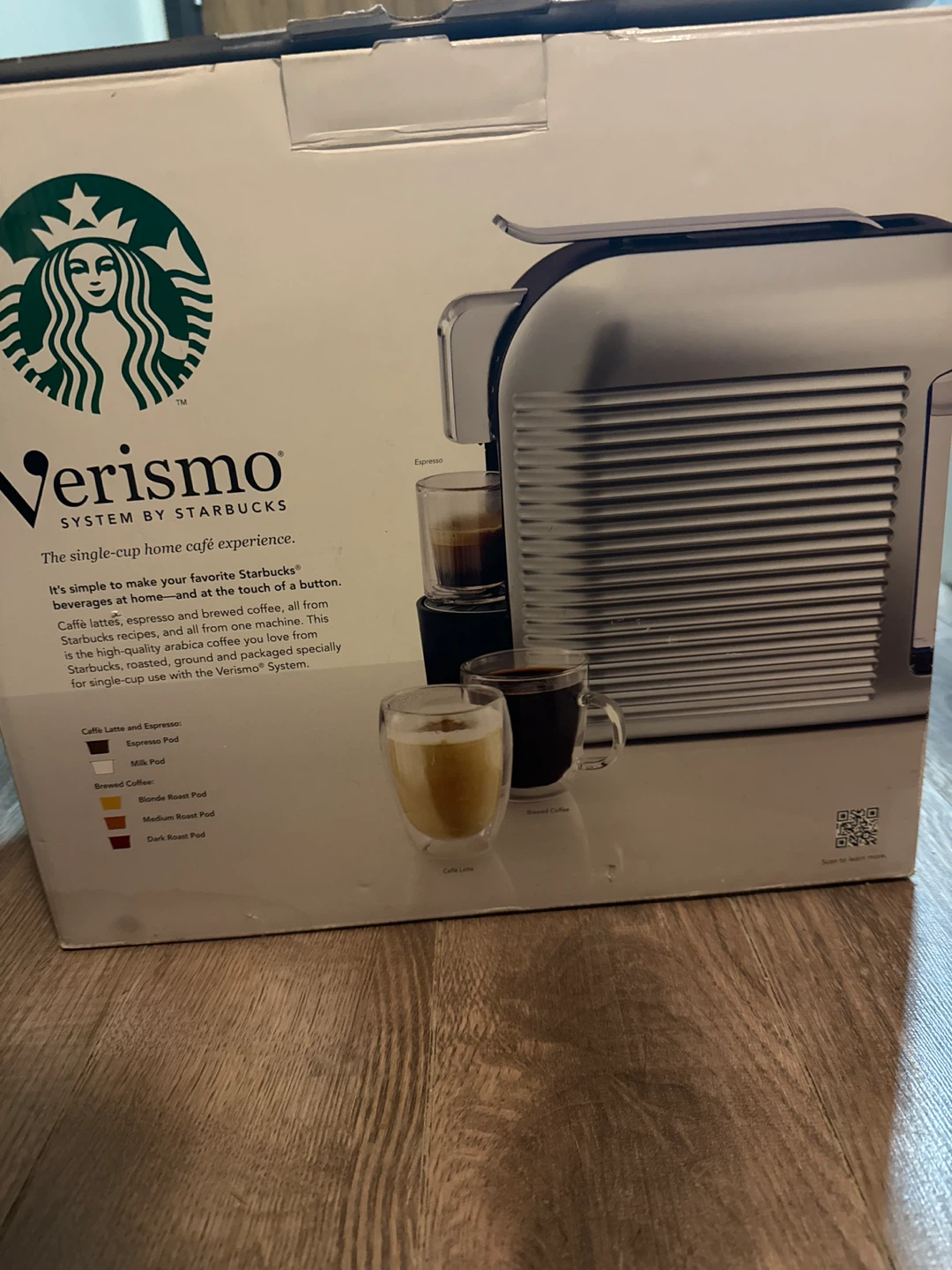 Starbucks Verismo Single-Cup Coffee Machine