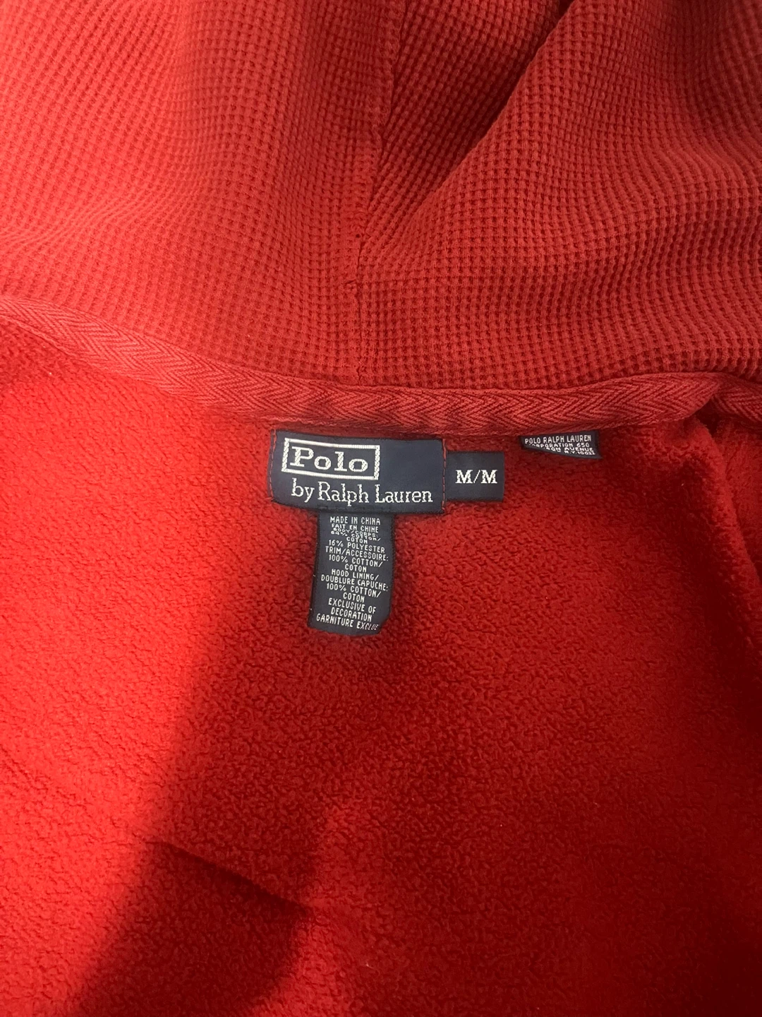 Polo by Ralph Lauren Red Zip-Up Hoodie - photo 2