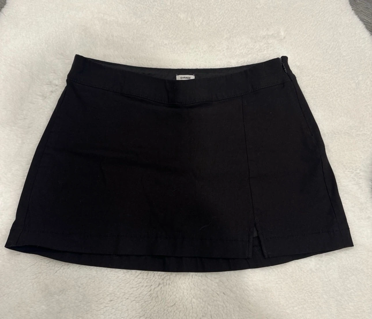 Garage Black Mini Skirt
