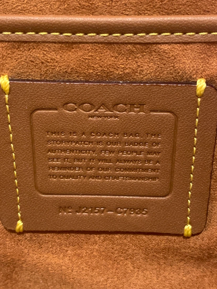 Coach Signature Jacquard Penguin Studio Shoulder Crossbody Bag - photo 2