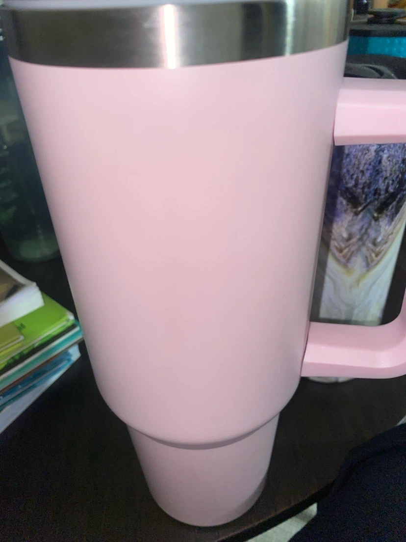 Pink Tumbler with Handle - photo 2