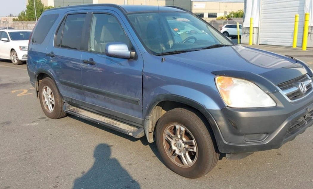 2002 Blue Honda CR-V