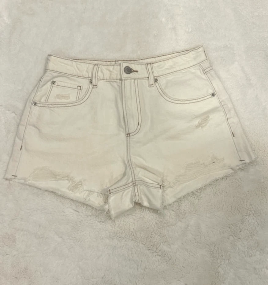 Denim shorts - photo 3