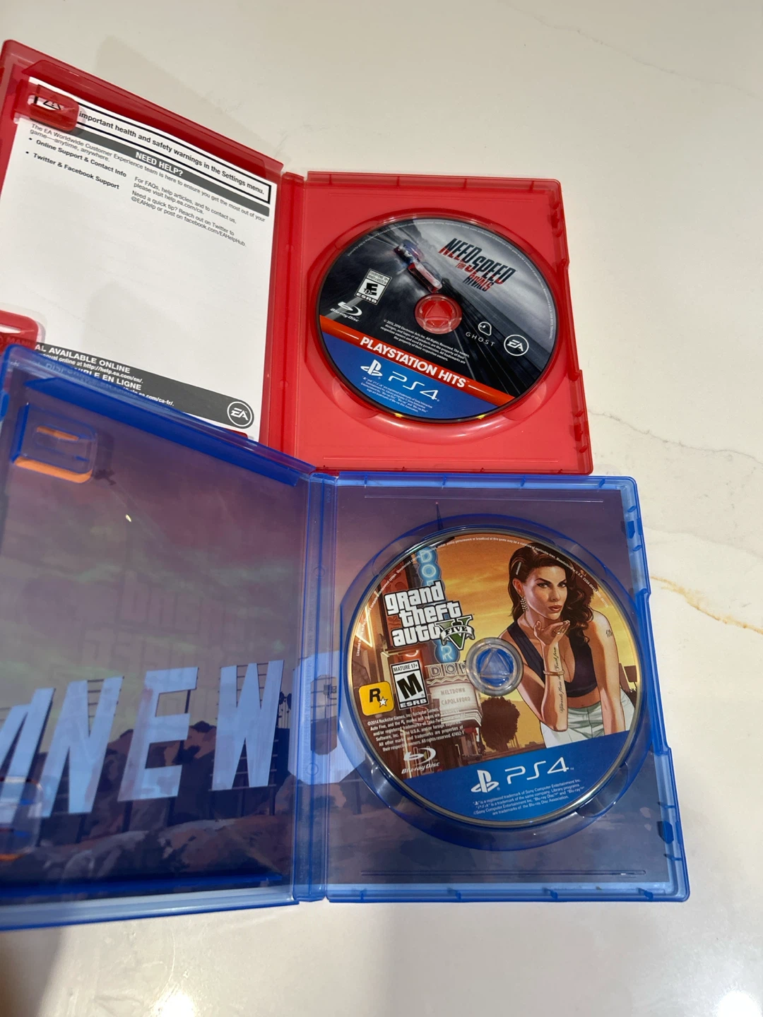 GTA V Premium Edition & Need for Speed Rivals PS4 Games - photo 3
