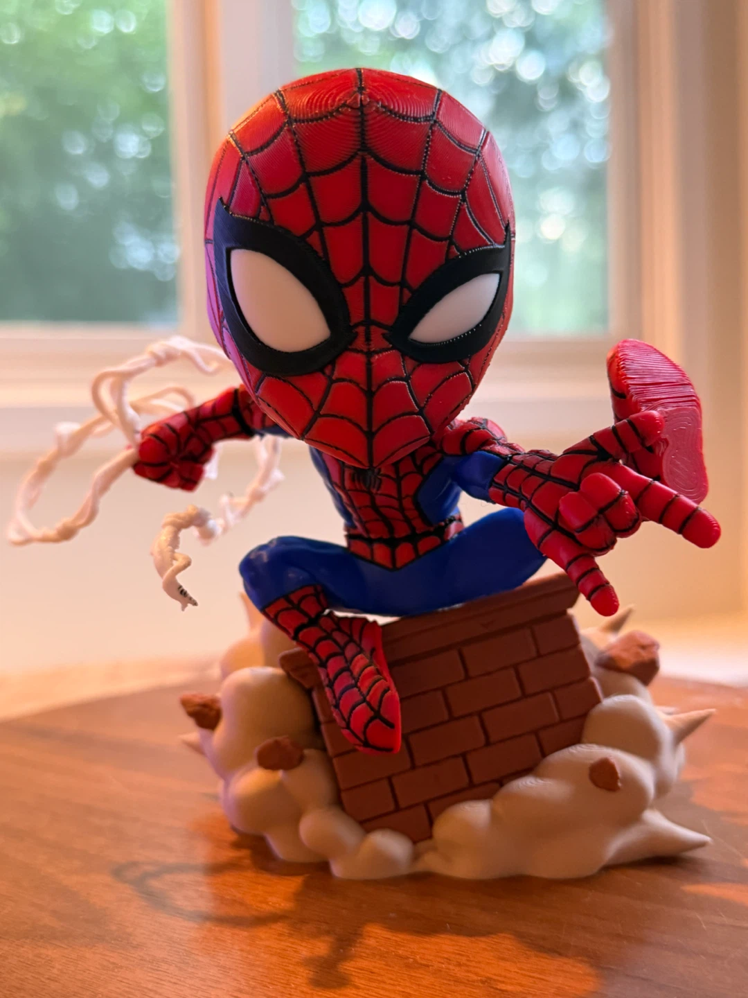 3D Printed Spider-Man Figure