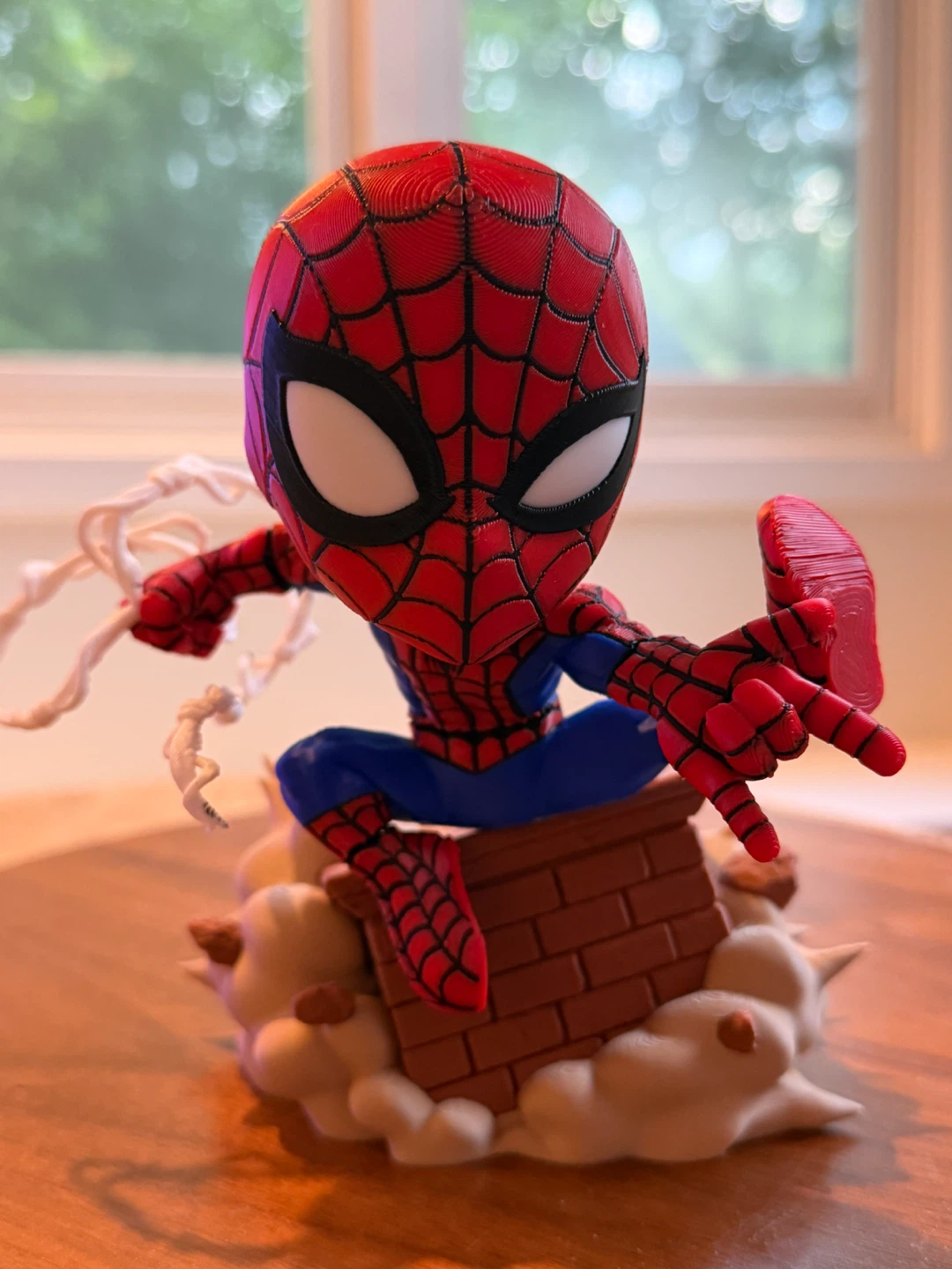 3D Printed Spider-Man Figure - photo 2