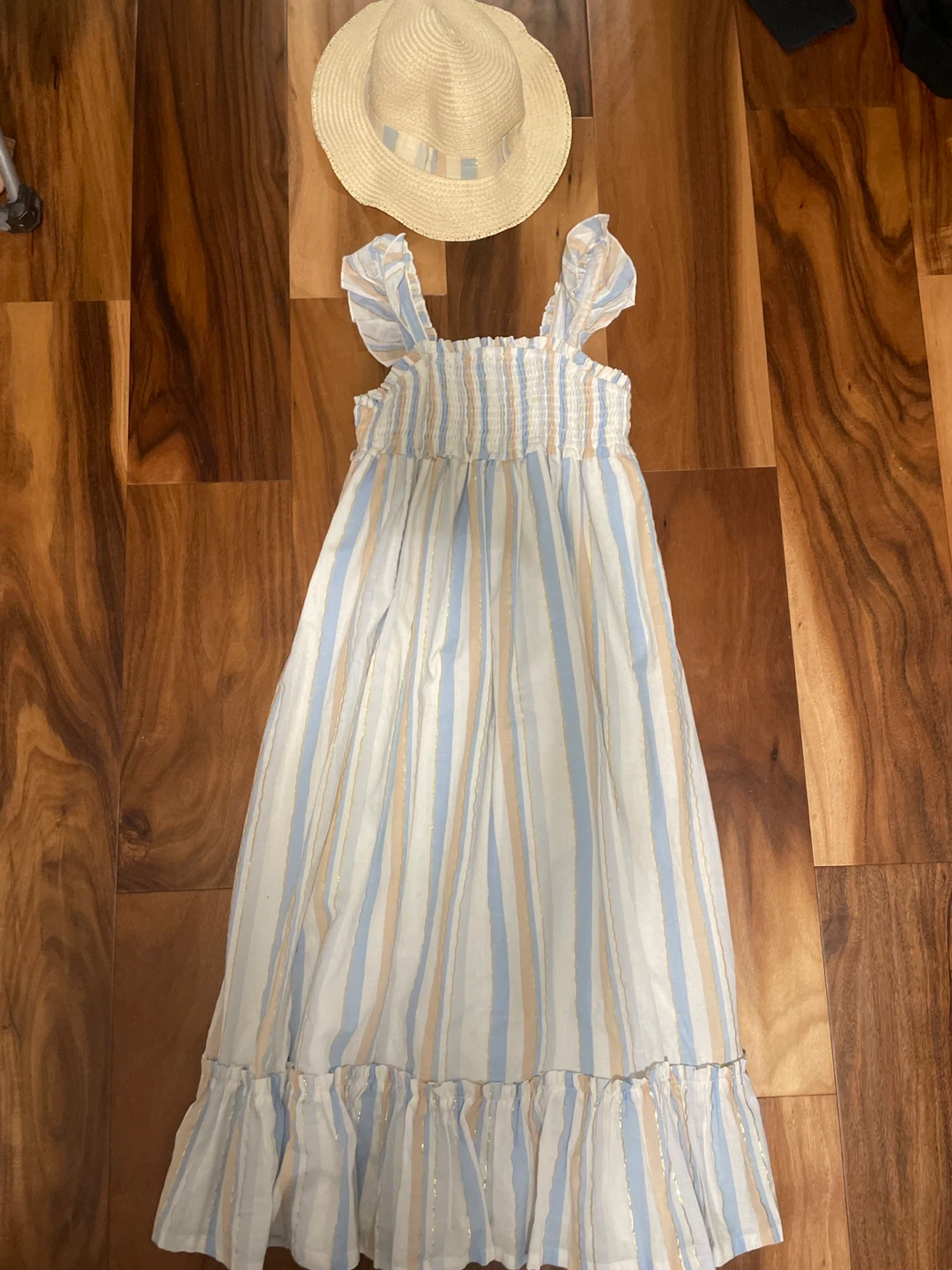 kids dress with hat