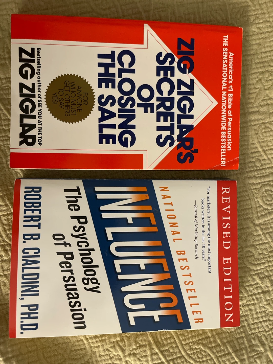 Classic Sales Books: Ziglar and Robert Cialdini Business Books